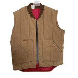 Vintage Walls Blizzard Pruf Insulated Cotton Canvas Duck Vest USA Men XL